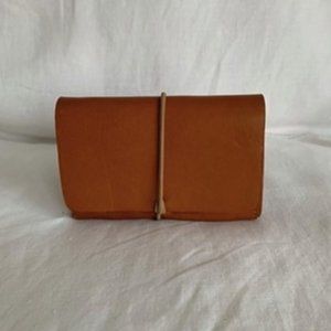 Redondo Frydman Designer Leather Wallet - Cognac